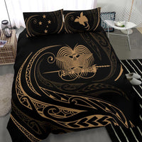 Papua New Guinea Bedding Set - Gold - Frida Style - Polynesian Pride