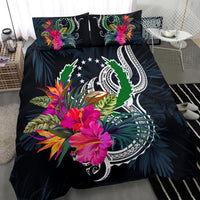 Polynesian Bedding Set - Pohnpei Duvet Cover Set Tropical Flowers - Polynesian Pride