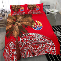 French Polynesia Bedding Set - Palm Tree Polynesian Pattern - Polynesian Pride