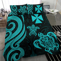 Wallis and Futuna Bedding Set - Turquoise Tentacle Turtle - Polynesian Pride