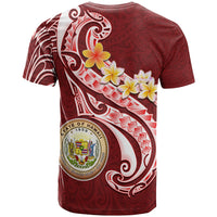 Hawaii T Shirt Hawaii Seal Polynesian Patterns Plumeria - Polynesian Pride