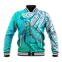 (Custom Personalised) Hawaiian Islands Baseball Jacket Turtle Mix Hawaii Polynesian LT13 - Polynesian Pride