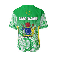 Cook Islands Baseball Jersey Pattern Be Unique LT13 - Polynesian Pride