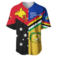 (Custom Text and Number) Torba PNG Day Baseball Jersey 2022 Simple Polynesia LT13 - Polynesian Pride