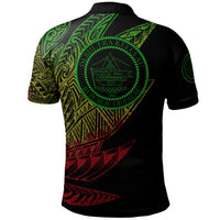Papua New Guinea Polo Shirt Legends Are Born In Reggae Color - Polynesian Pride