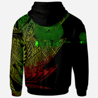 Papua New Guinea Hoodie Legends Are Born In Reggae Color - Polynesian Pride