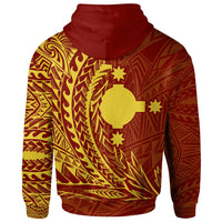 Rotuma Zip Hoodie Wings Style - Polynesian Pride