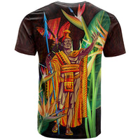 Hawaii T Shirt Hawaii King With Bird of Paradise - Polynesian Pride