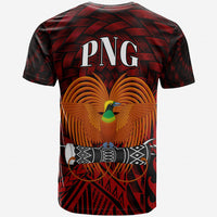 Papua New Guinea T Shirt Kimbe Polynesian Patterns With Bamboo - Polynesian Pride