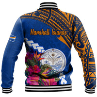 Marshall Islands Coat of Arms Baseball Jacket Polynesian Tropical LT9 - Polynesian Pride