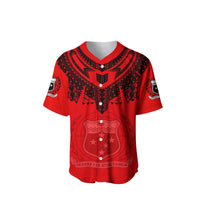 Samoa Independence Day Tribal Tattoo Coat Of Arms Baseball Jersey No.1 LT6 - Polynesian Pride