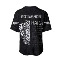 New Zealand Rugby Baseball Jersey Haka All Black mix Ta Moko LT13 - Polynesian Pride