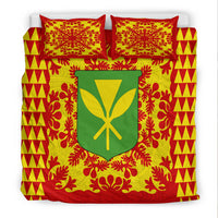 Hawaii Bedding Set Kanaka Maoli No.2 Red Style LT6 - Polynesian Pride