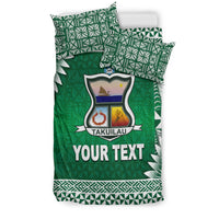 (Custom Personalised) Tonga Takuilau College Bedding Set Simplified Version LT8 - Polynesian Pride