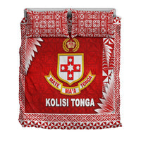Tonga Kolisi Tonga College Bedding Set Simplified Version LT8 - Polynesian Pride