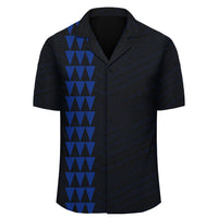 Kakau Polynesian Anchor Hawaii Shirt - Blue - Polynesian Pride