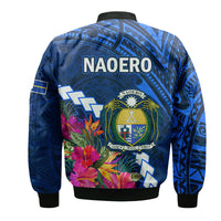 Nauru Coat of Arms Bomber Jacket Polynesian Tropical LT9 - Polynesian Pride