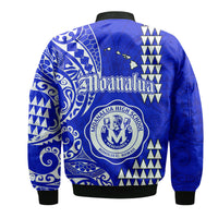 Hawaii Moanalua High School Bomber Jacket Tribal Kakau LT9 - Polynesian Pride