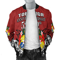 Tonga Bomber Jacket Independence Anniversary Special Version 2022 LT14 - Polynesian Pride