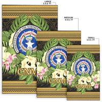 Northern Mariana Islands Area Rug - Polynesian Gold Patterns Collection - Polynesian Pride