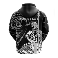 Custom Hawaii Ikaika Warrior Hoodie LT2 - Polynesian Pride
