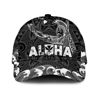 (Custom Personalised) Hawaii King Kamehameha Aloha Hawai'i Nei Cap - LT2 - Polynesian Pride