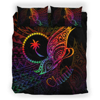 Chuuk State Bedding Set - Butterfly Polynesian Style - Polynesian Pride