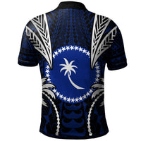 Chuuk Polo Shirt Blood Runs Through My Veins Style Flag - Polynesian Pride
