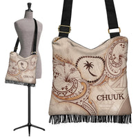 Chuuk Boho Handbag - Hibiscus Flowers Vintage Style - Polynesian Pride