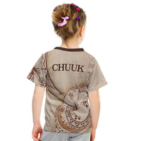 Chuuk T Shirt Hibiscus Flowers Vintage Style - Polynesian Pride