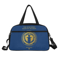The Northern Mariana Islands Passport Fitness Handbag - Polynesian Pride