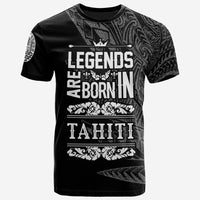Tahiti t T Shirt Legends Are Born In White Color Unisex White - Polynesian Pride