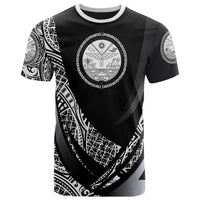 Marshall T Shirt Polynesian Patterns Sport Style Unisex Black - Polynesian Pride