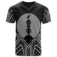 New Caledonia T Shirt New Caledonia Seal Tribal Black Color Unisex Black - Polynesian Pride