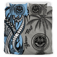 Federated States of Micronesia Custom Personalized Bedding Set - Classical Coconut Tree - Polynesian Pride
