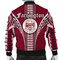 Hawaii Bomber Jacket - Farrington High Bomber Jacket AH - Polynesian Pride