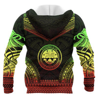 Federated States of Micronesia Polynesian Chief Custom Hoodie Reggae Version Unisex Reggae - Polynesian Pride