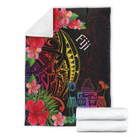 Fiji Premium Blanket - Tropical Hippie Style - Polynesian Pride