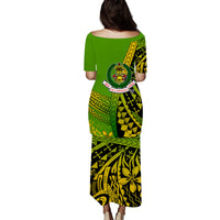 Tonga Fire And Emergency Services Tonga Puletaha Dress Polynesian Minimalist Style LT9 - Polynesian Pride