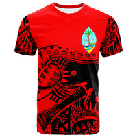 Guam Custom T Shirt Youthful Dynamic Style Unisex Red - Polynesian Pride