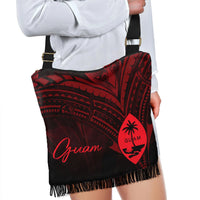 Guam Boho Handbag - Red Color Cross Style - Polynesian Pride