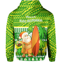 Hawaii Christmas Hoodie Polynesian Mele Kalikimaka Santa Claus LT13 - Polynesian Pride