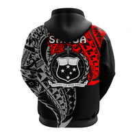 Siva Samoa Hoodie Samoan Dance Mix Red Polynesian LT13 - Polynesian Pride