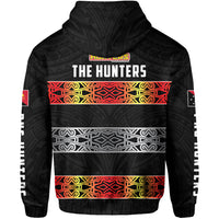 The Hunters PNG Hoodie Papua New Guinea Hunters Rugby LT13 - Polynesian Pride