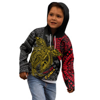 Papua New Guinea Hoodie KID Raggiana Birds Of Paradise Happy 47th Independence Day LT13 - Polynesian Pride