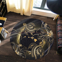Hawaii Gold Galaxy Round Carpet - Cato Style - Polynesian Pride