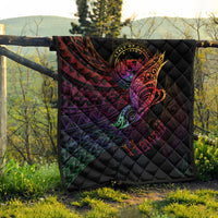 Hawaii Premium Quilt - Butterfly Polynesian Style - Polynesian Pride