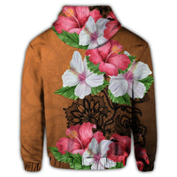 Hawaiian Hibiscus Flower Polynesia Hoodie - Polynesian Pride
