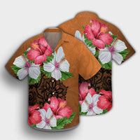 Hawaii Hibiscus Flower Polynesia Hawaiian Shirt - AH - Polynesian Pride