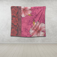 Hawaii Hibiscus Pattern Tapestry - AH - Polynesian Pride